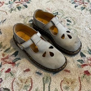 Tear drop cutout Doc Martens